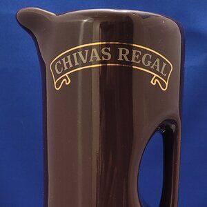Vintage Chivas Regal Whiskey Bar/Pub Water Pitcher/Jug  24 Ozs.